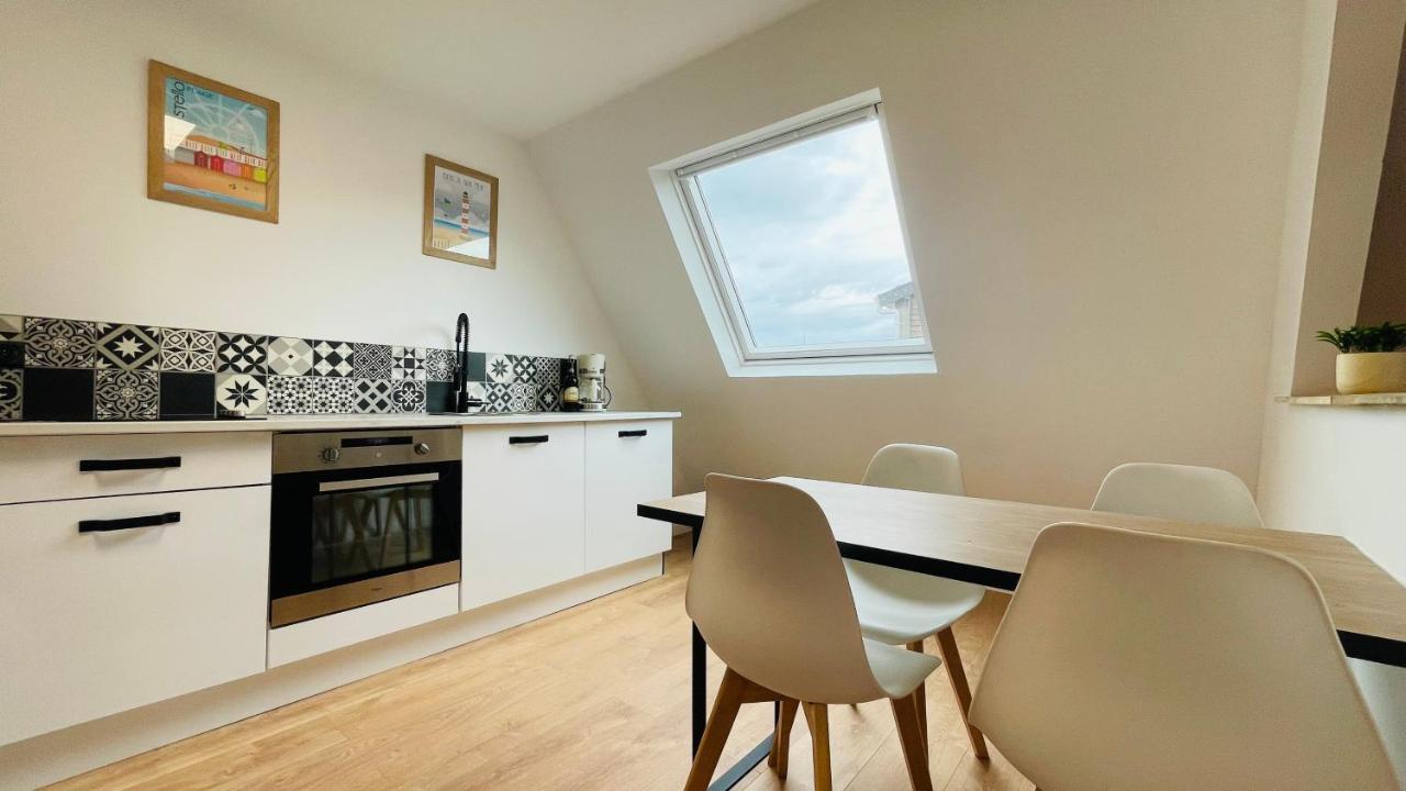 Appartement La Cabane De La Baie. Étaples المظهر الخارجي الصورة